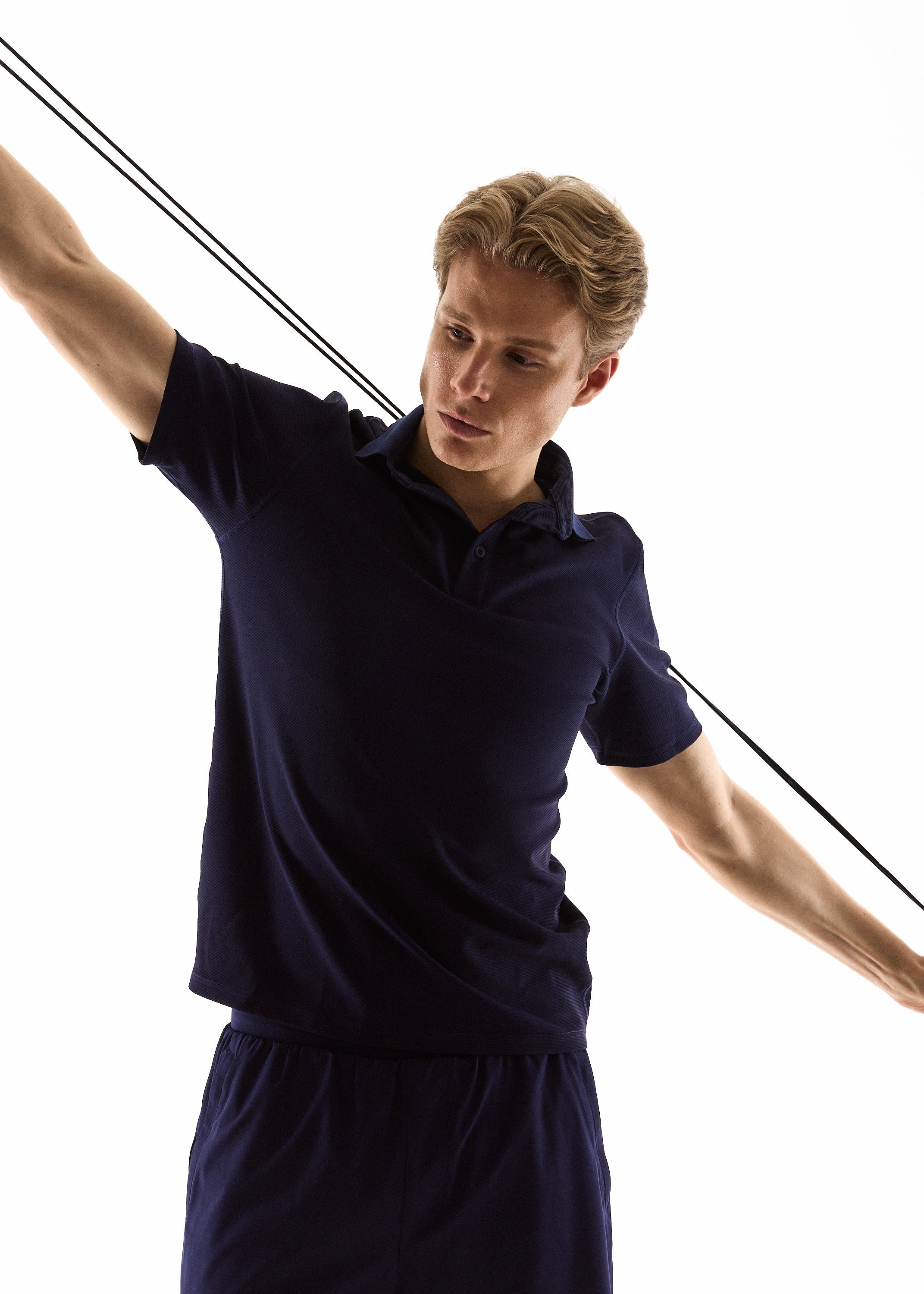M. Vantage Polo Tee - Black